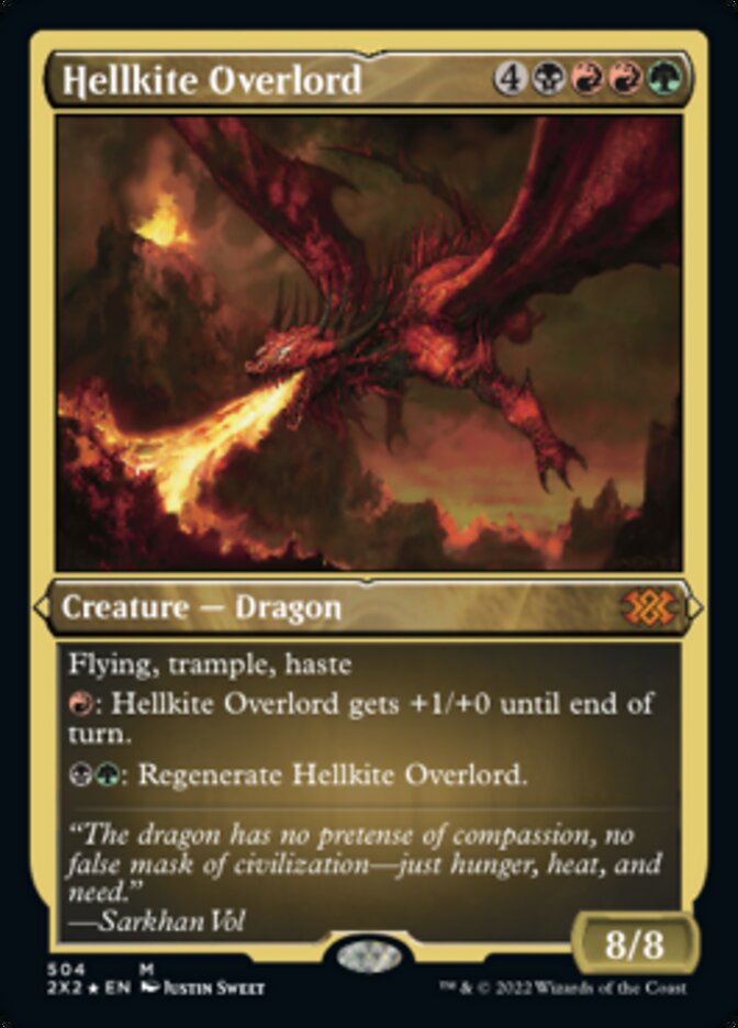 Soberano Dragão Avérneo / Hellkite Overlord - Magic: The Gathering - MoxLand