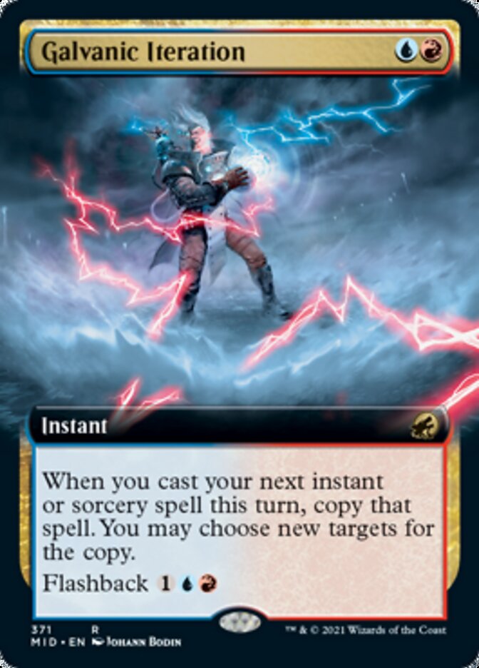 Iteração Galvânica / Galvanic Iteration - Magic: The Gathering - MoxLand