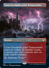 Costa Esculpida pelas Tempestades / Stormcarved Coast - Magic: The Gathering - MoxLand