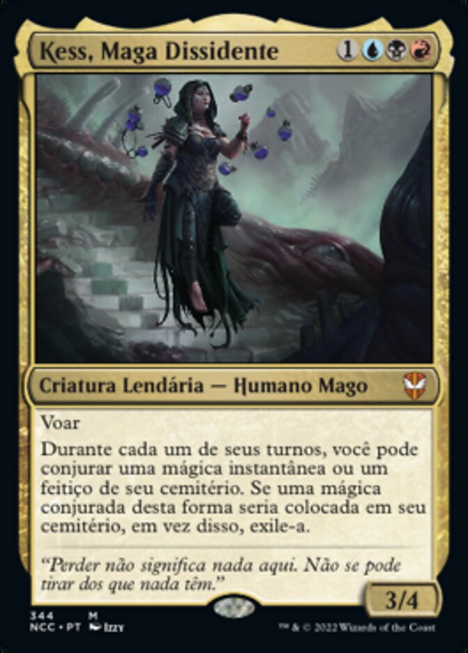 Kess, Maga Dissidente / Kess, Dissident Mage - Magic: The Gathering - MoxLand