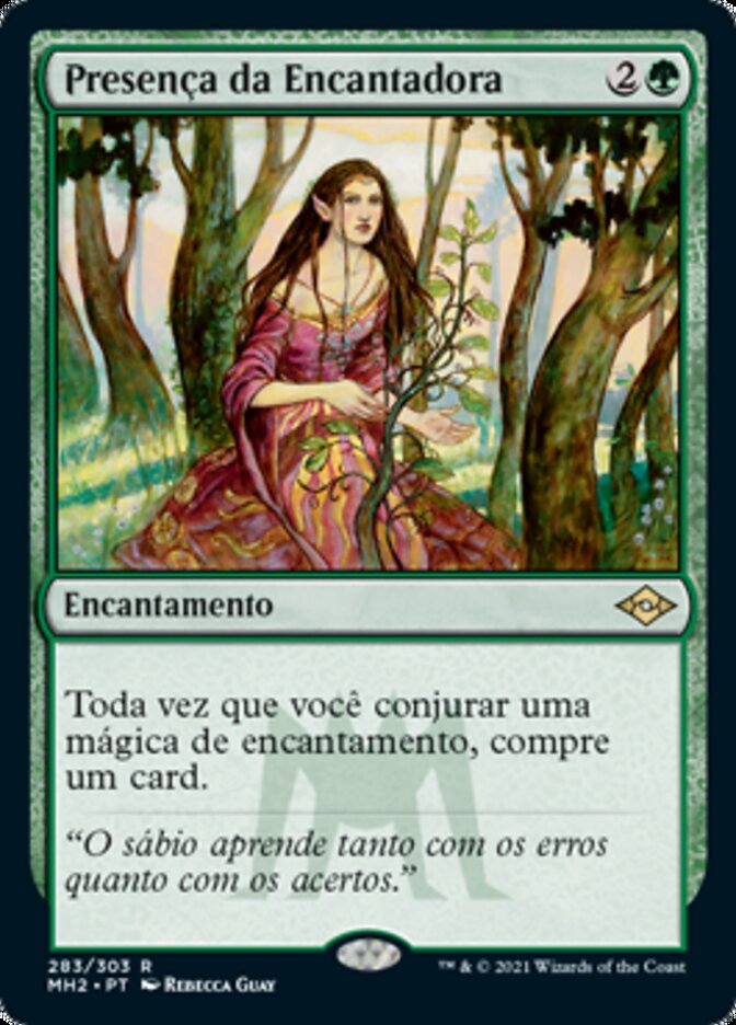 Presença da Encantadora / Enchantress's Presence - Magic: The Gathering - MoxLand