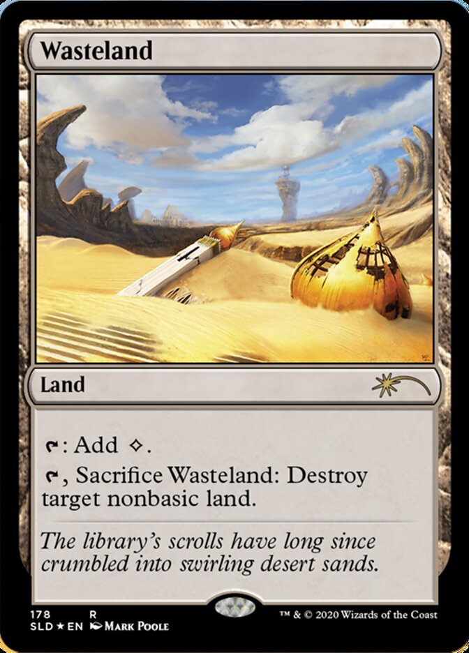 Terras Ermas / Wasteland - Magic: The Gathering - MoxLand