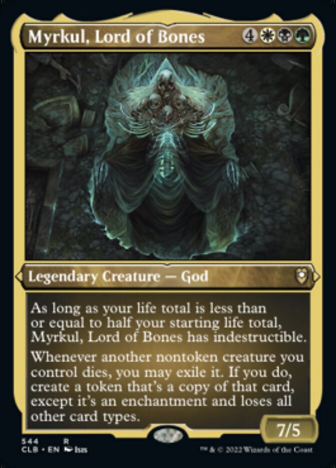 Myrkul, Senhor dos Ossos / Myrkul, Lord of Bones - Magic: The Gathering - MoxLand