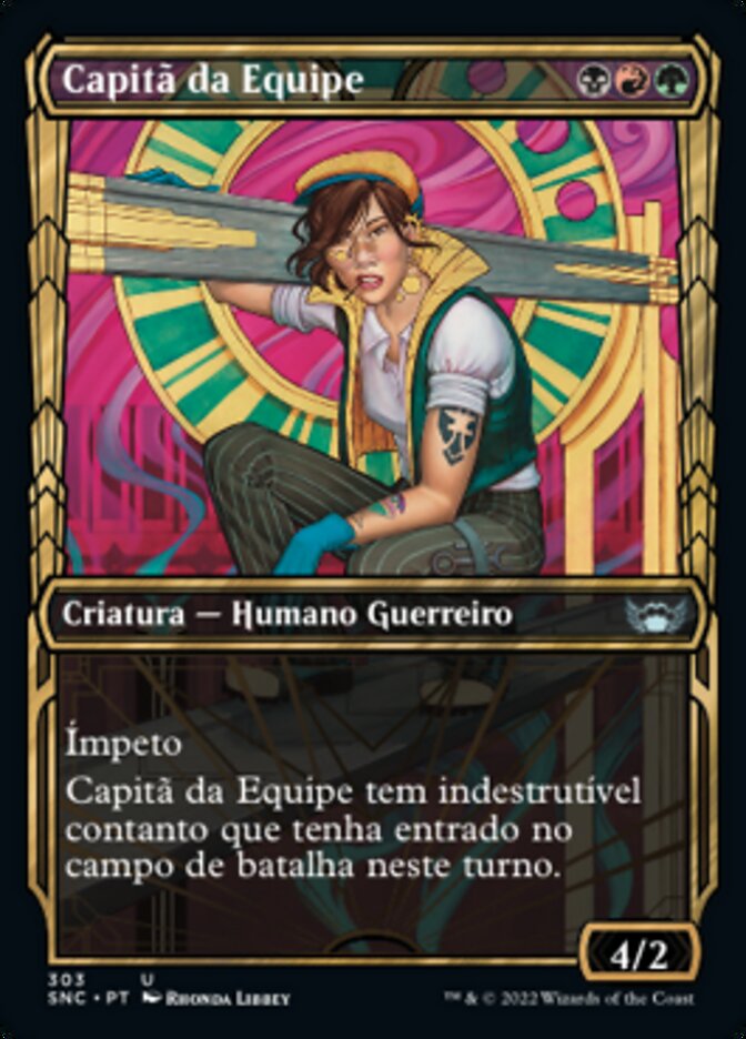 Capitã da Equipe / Crew Captain - Magic: The Gathering - MoxLand