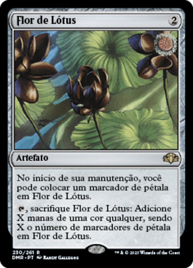 Flor de Lótus / Lotus Blossom - Magic: The Gathering - MoxLand