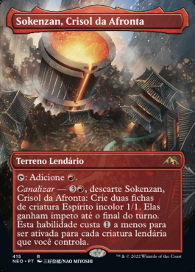 Sokenzan, Crisol da Afronta / Sokenzan, Crucible of Defiance - Magic: The Gathering - MoxLand