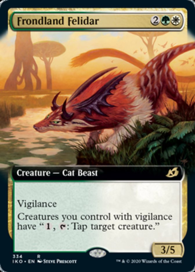 Felidar de Frondelândia / Frondland Felidar - Magic: The Gathering - MoxLand
