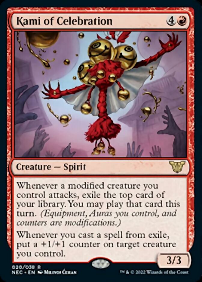 Kami da Celebração / Kami of Celebration - Magic: The Gathering - MoxLand