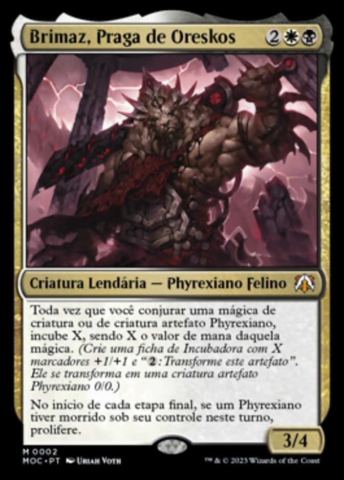 Brimaz, Praga de Oreskos / Brimaz, Blight of Oreskos - Magic: The Gathering - MoxLand