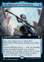 O Cajado Negro de Águas Profundas / The Blackstaff of Waterdeep - Magic: The Gathering - MoxLand