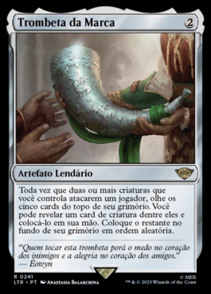 Trombeta da Marca / Horn of the Mark - Magic: The Gathering - MoxLand