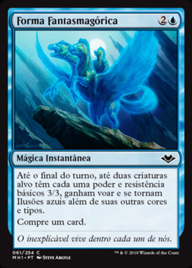 Forma Fantasmagórica / Phantasmal Form - Magic: The Gathering - MoxLand