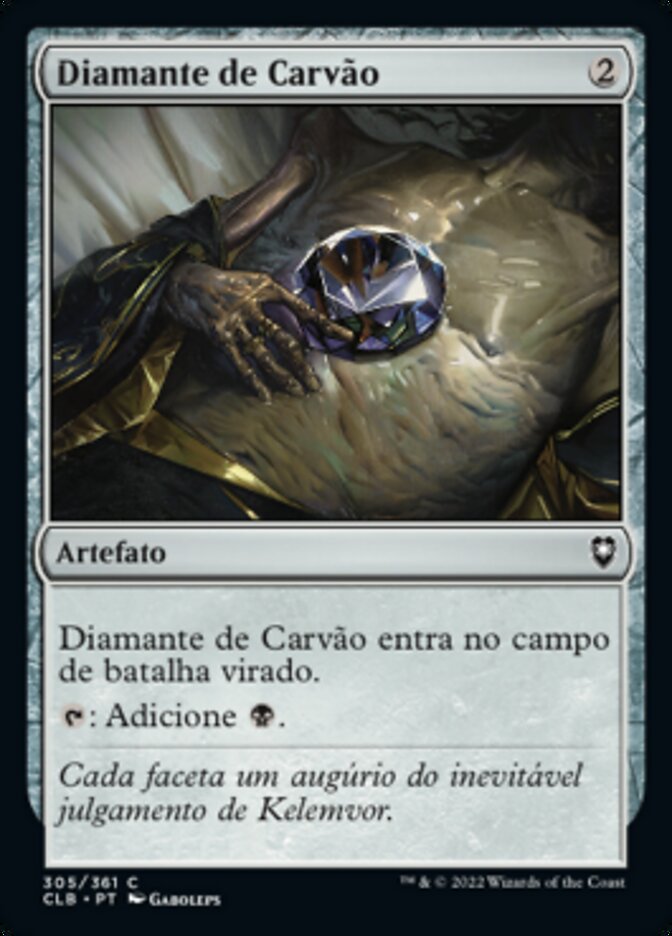 Diamante de Carvão / Charcoal Diamond - Magic: The Gathering - MoxLand