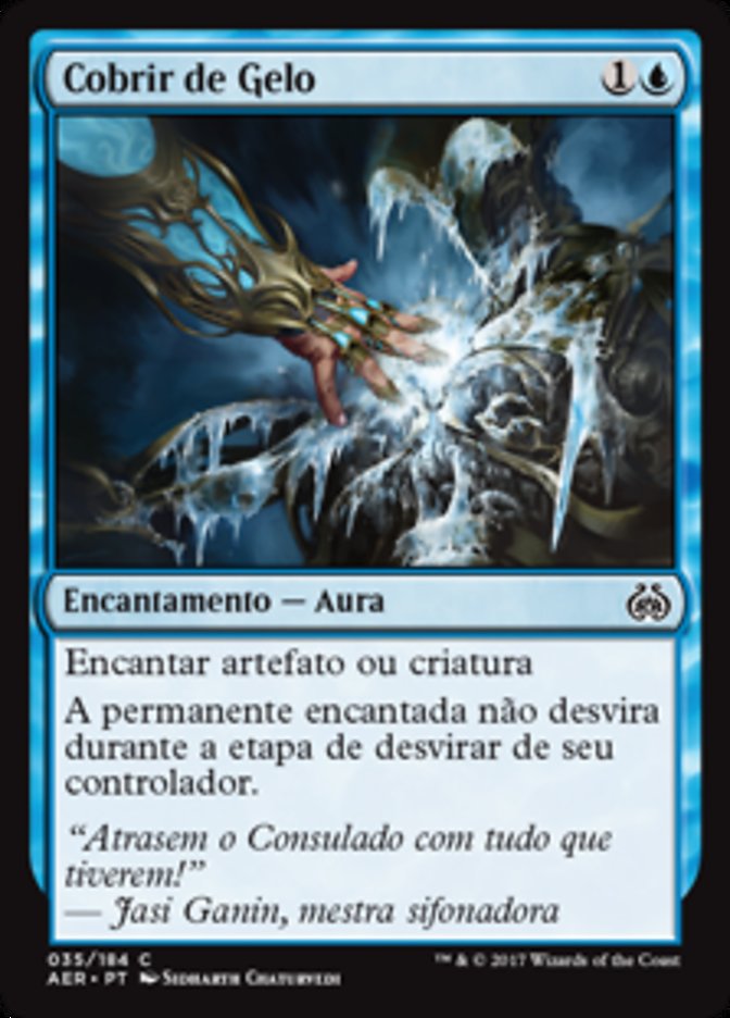 Cobrir de Gelo / Ice Over - Magic: The Gathering - MoxLand