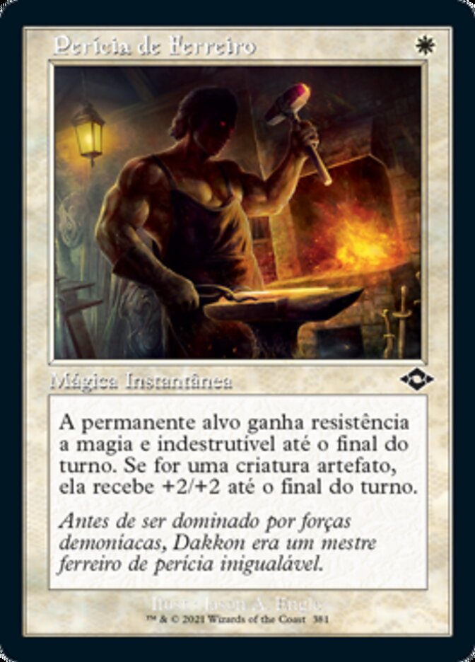 Perícia de Ferreiro / Blacksmith's Skill - Magic: The Gathering - MoxLand