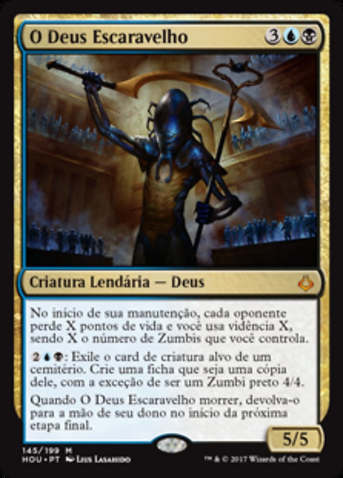 O Deus Escaravelho / The Scarab God - Magic: The Gathering - MoxLand