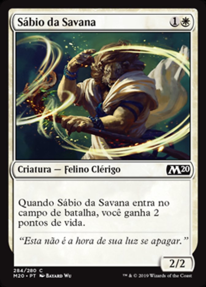 Sábio da Savana / Savannah Sage - Magic: The Gathering - MoxLand