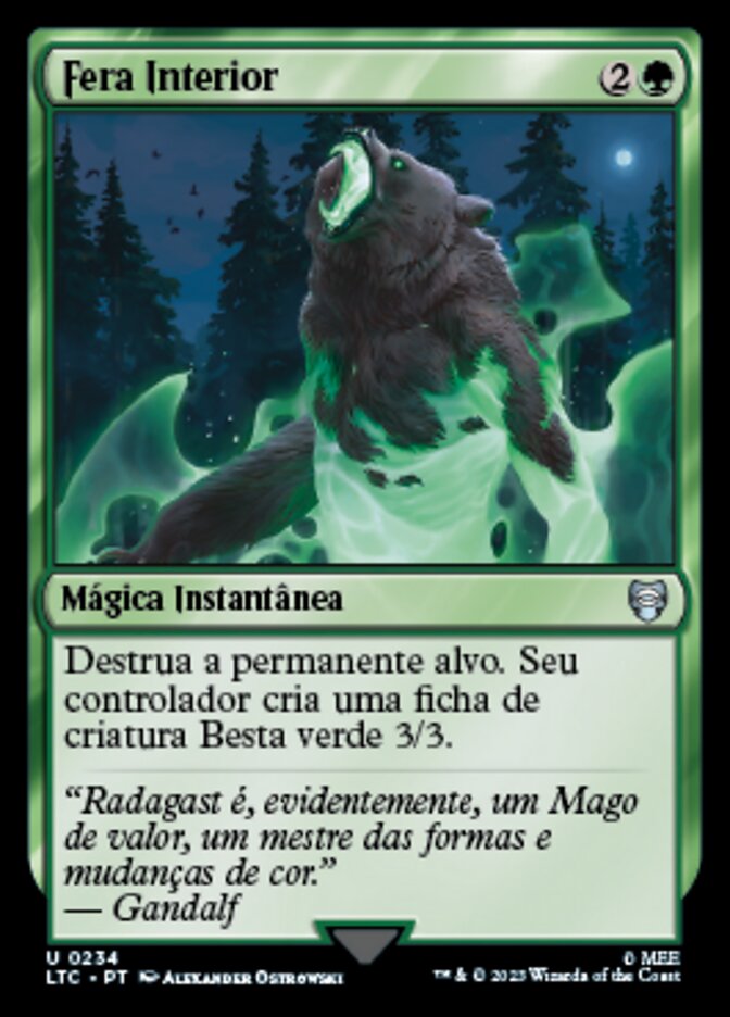 Fera Interior / Beast Within - Magic: The Gathering - MoxLand