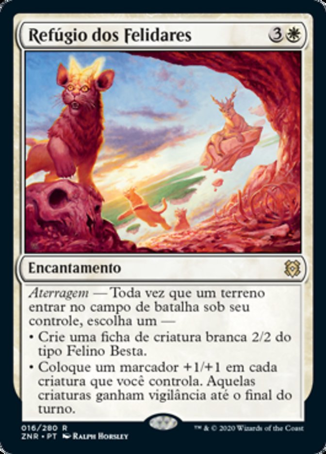 Refúgio dos Felidares / Felidar Retreat - Magic: The Gathering - MoxLand