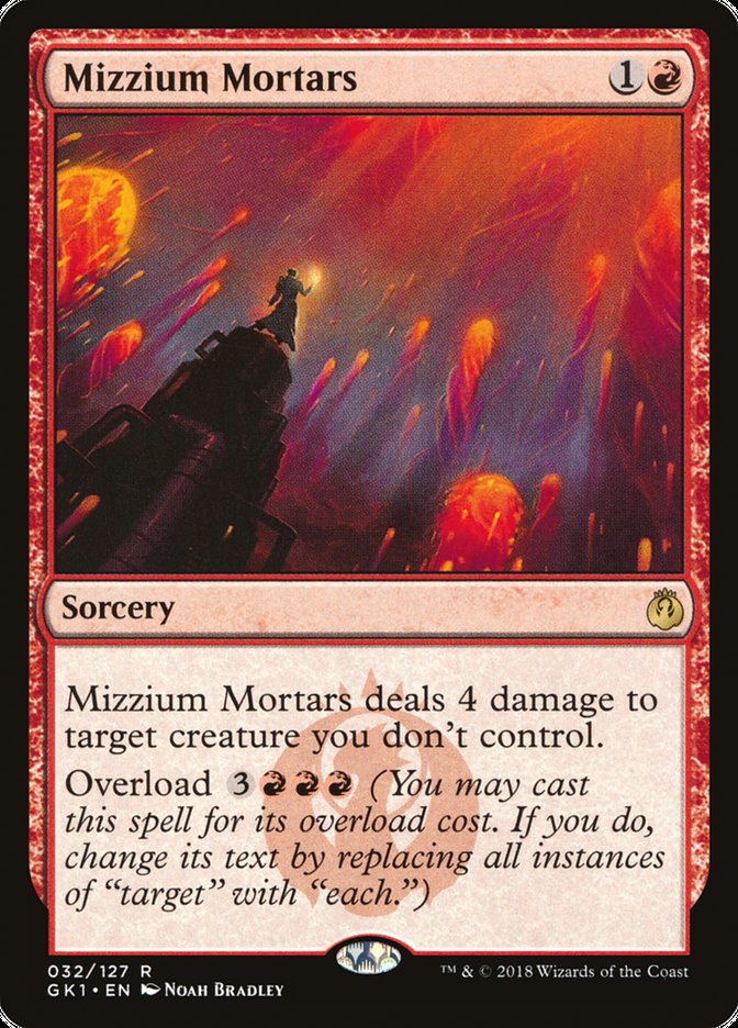 Morteiros de Mizzium / Mizzium Mortars - Magic: The Gathering - MoxLand