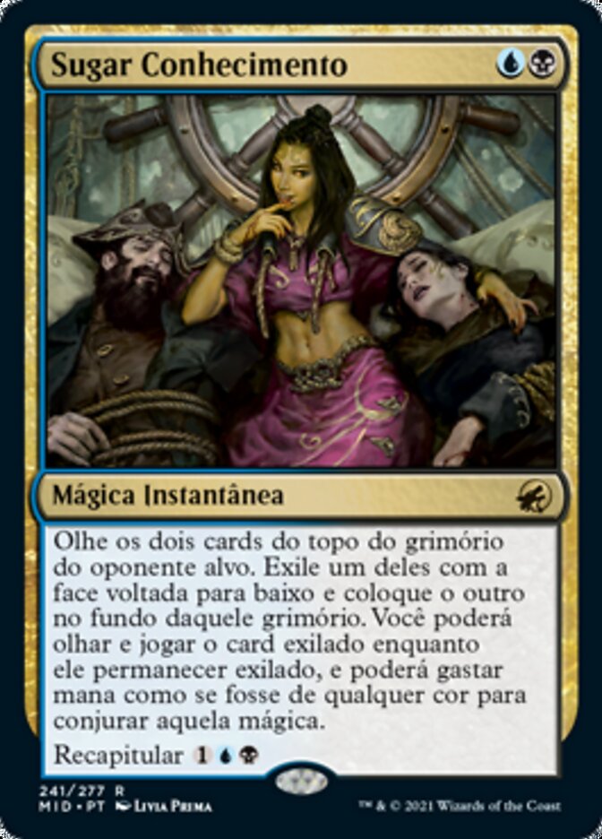Sugar Conhecimento / Siphon Insight - Magic: The Gathering - MoxLand