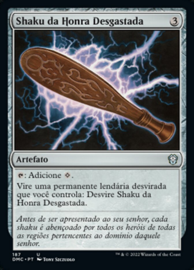 Shaku da Honra Desgastada / Honor-Worn Shaku - Magic: The Gathering - MoxLand