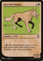 Espreitador Lobo Atroz / Dire Wolf Prowler - Magic: The Gathering - MoxLand