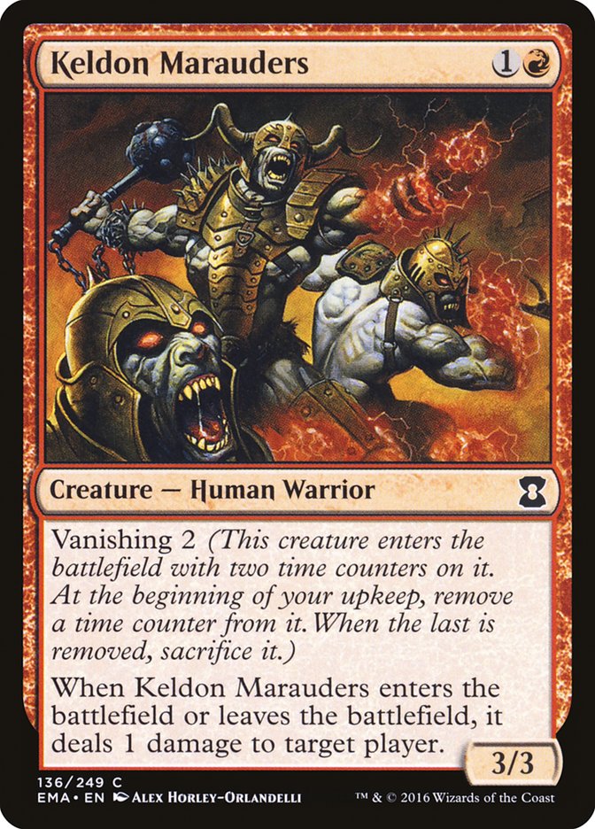 Saqueadores Keldonianos / Keldon Marauders - Magic: The Gathering - MoxLand