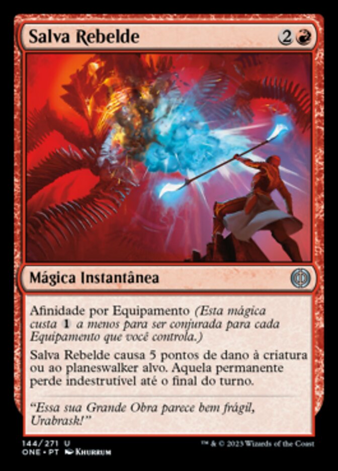 Salva Rebelde / Rebel Salvo - Magic: The Gathering - MoxLand