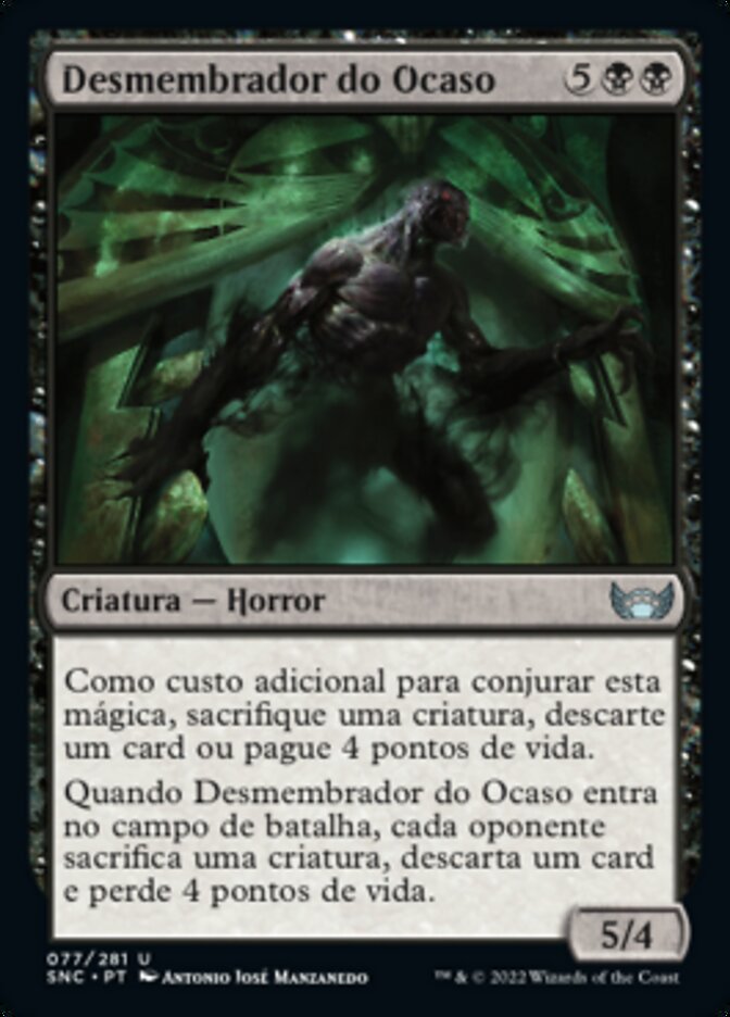 Desmembrador do Ocaso / Dusk Mangler - Magic: The Gathering - MoxLand