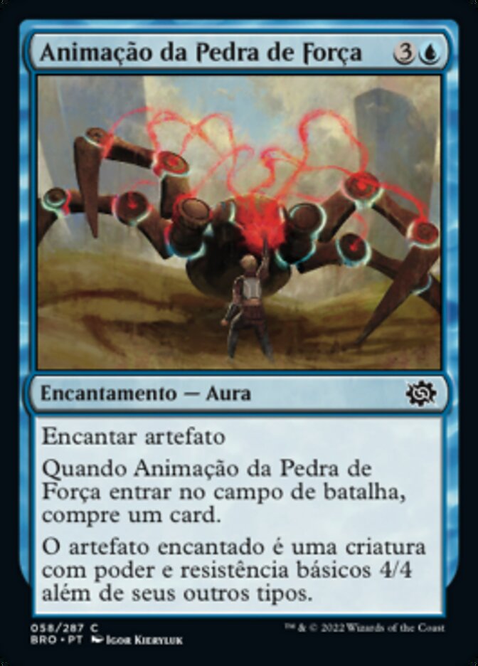 Animação da Pedra de Força / Mightstone's Animation - Magic: The Gathering - MoxLand