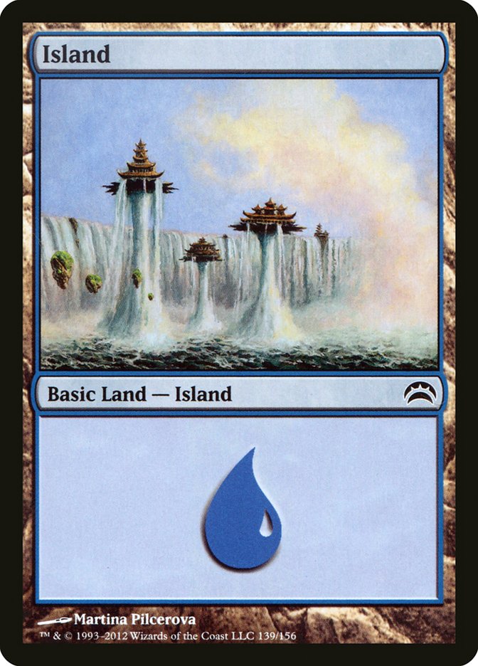 Ilha / Island - Magic: The Gathering - MoxLand