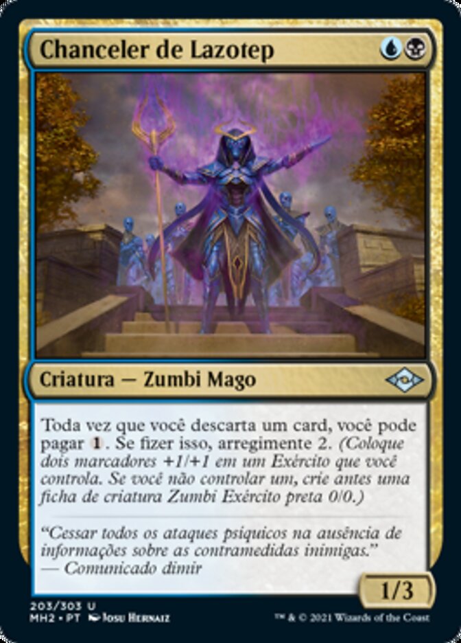 Chanceler de Lazotep / Lazotep Chancellor - Magic: The Gathering - MoxLand