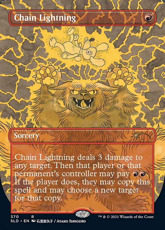 Relâmpago em Cadeia / Chain Lightning - Magic: The Gathering - MoxLand