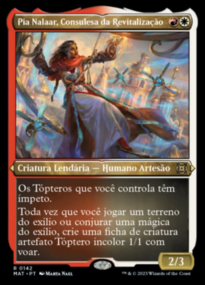 Pia Nalaar, Consulesa da Revitalização / Pia Nalaar, Consul of Revival - Magic: The Gathering - MoxLand