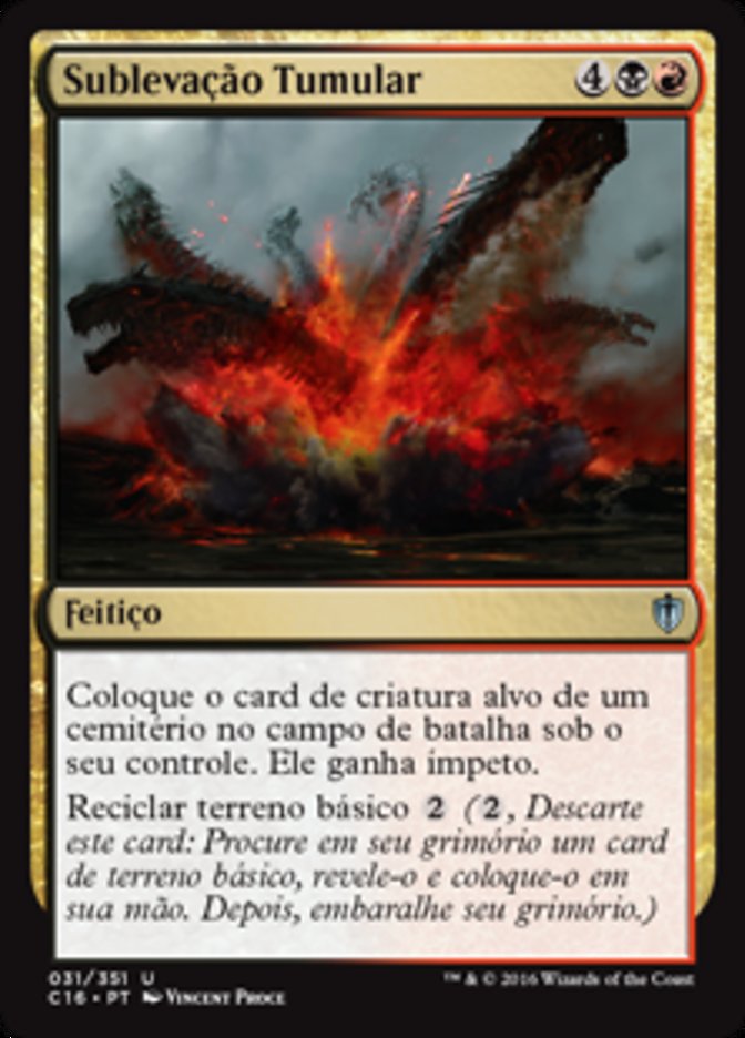 Sublevação Tumular / Grave Upheaval - Magic: The Gathering - MoxLand