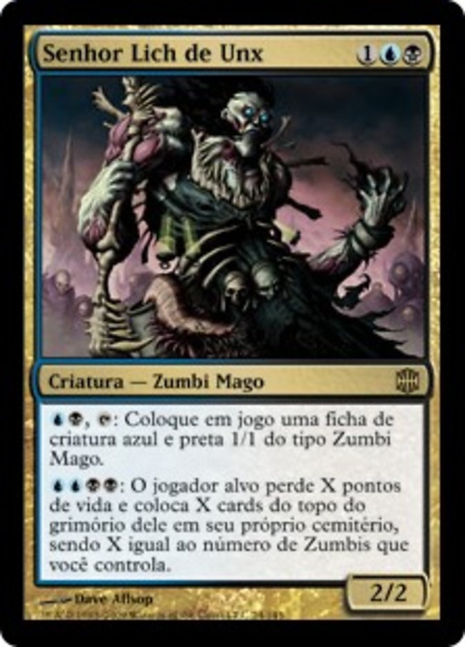 Senhor Lich de Unx / Lich Lord of Unx - Magic: The Gathering - MoxLand