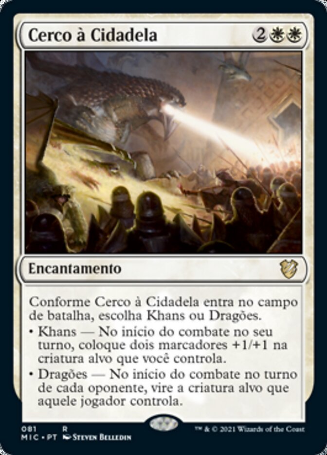 Cerco à Cidadela / Citadel Siege - Magic: The Gathering - MoxLand