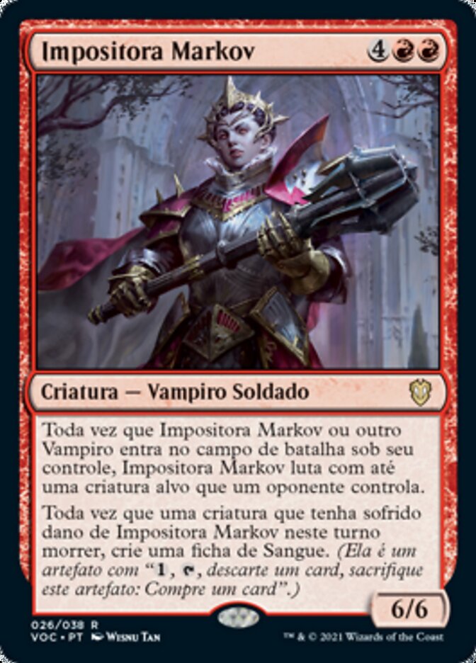 Impositora Markov / Markov Enforcer - Magic: The Gathering - MoxLand