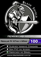 Black Shield - Regular Fit Shield Transparente 100 Unidades - Black Shield - MoxLand