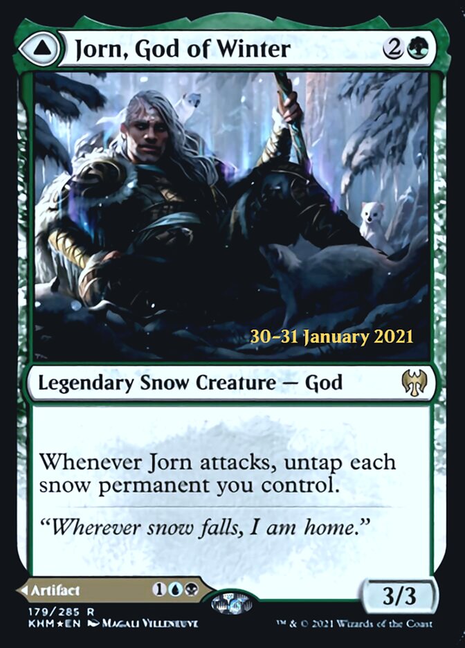 Jorn, Deus do Inverno / Jorn, God of Winter - Magic: The Gathering - MoxLand