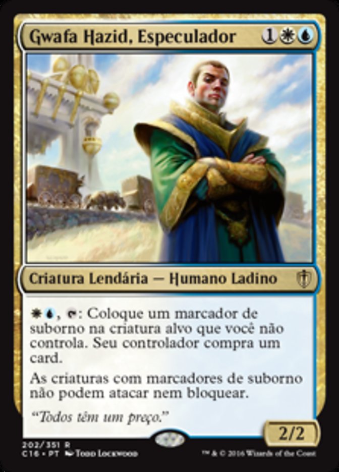 Gwafa Hazid, Especulador / Gwafa Hazid, Profiteer - Magic: The Gathering - MoxLand