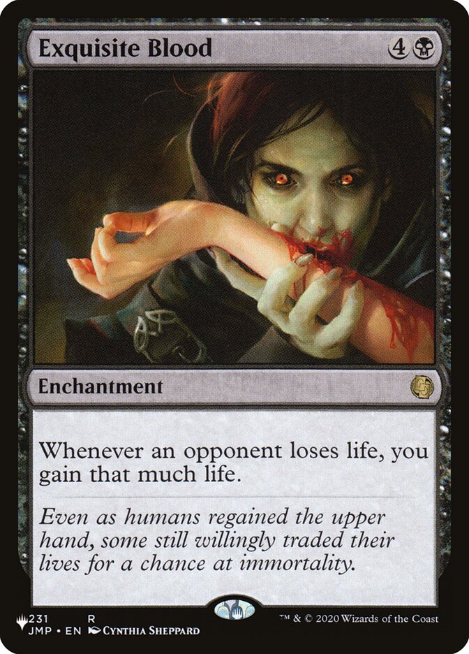 Sangue Delicioso / Exquisite Blood - Magic: The Gathering - MoxLand