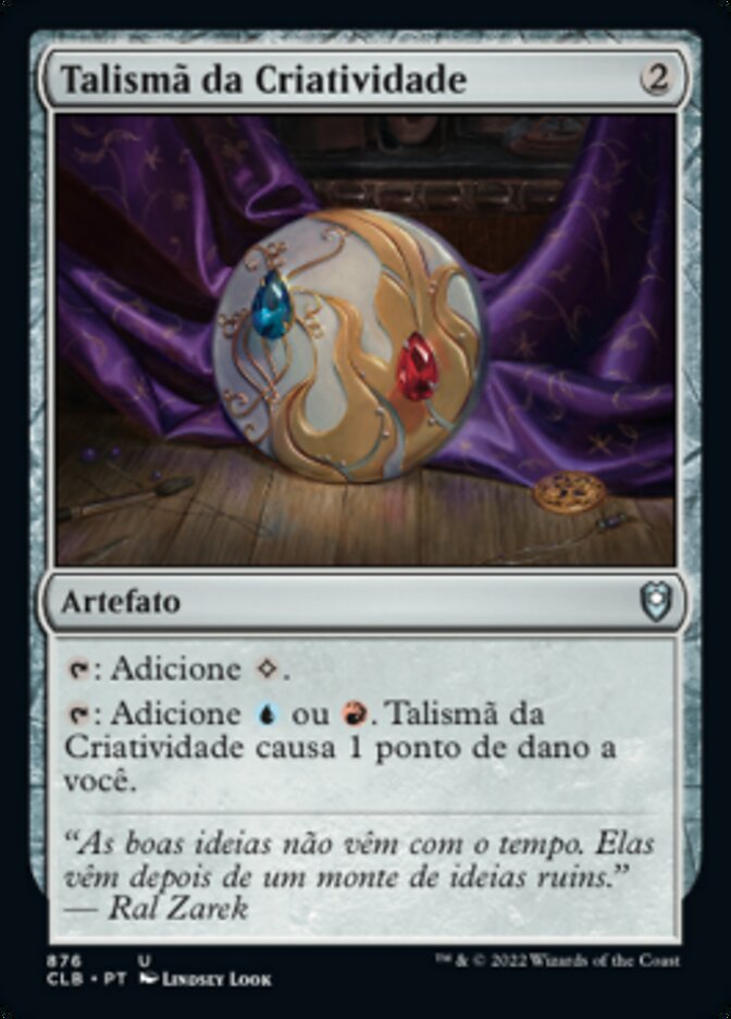 Talismã da Criatividade / Talisman of Creativity - Magic: The Gathering - MoxLand