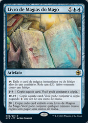 Livro de Magias do Mago / Wizard's Spellbook - Magic: The Gathering - MoxLand