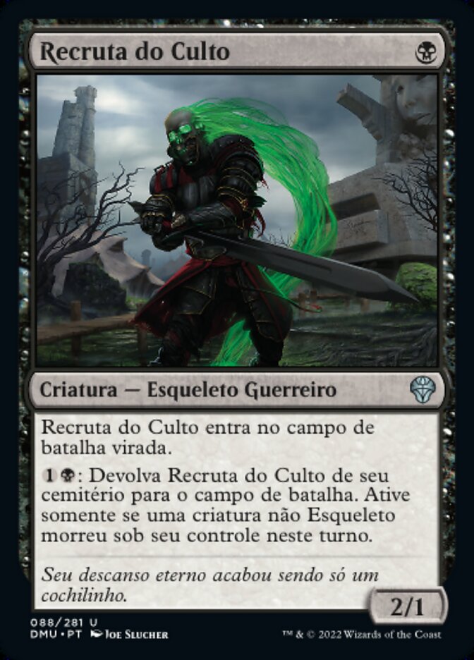 Recruta do Culto / Cult Conscript - Magic: The Gathering - MoxLand