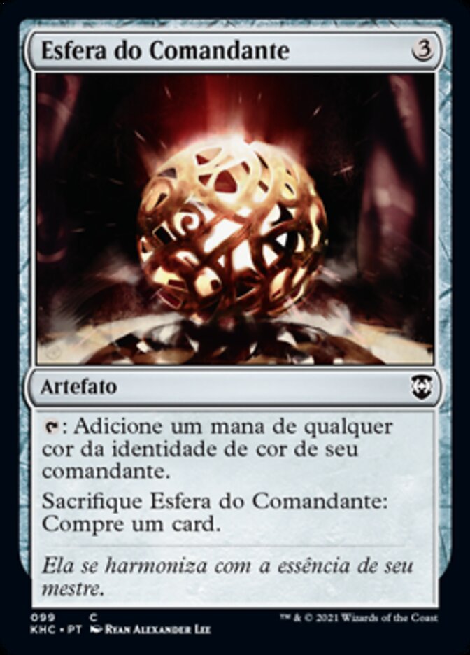 Esfera do Comandante / Commander's Sphere - Magic: The Gathering - MoxLand