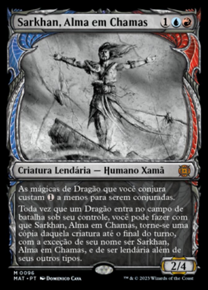 Sarkhan, Alma em Chamas / Sarkhan, Soul Aflame - Magic: The Gathering - MoxLand