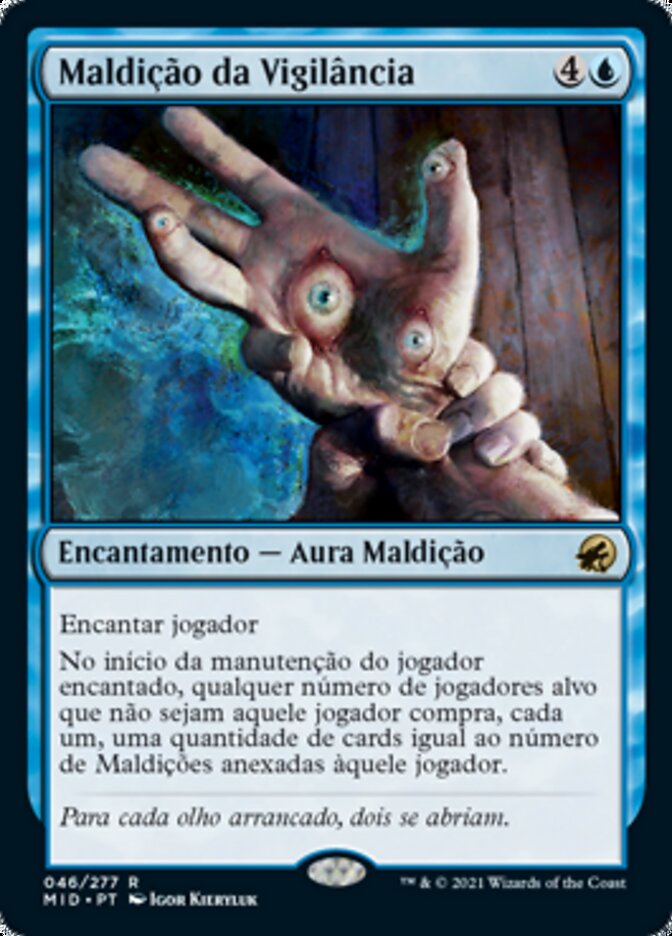 Maldição da Vigilância / Curse of Surveillance - Magic: The Gathering - MoxLand