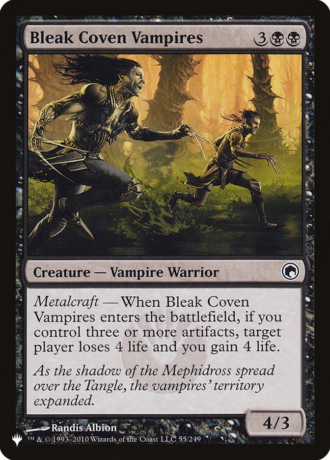 Vampiros do Conventículo Sombrio / Bleak Coven Vampires - Magic: The Gathering - MoxLand